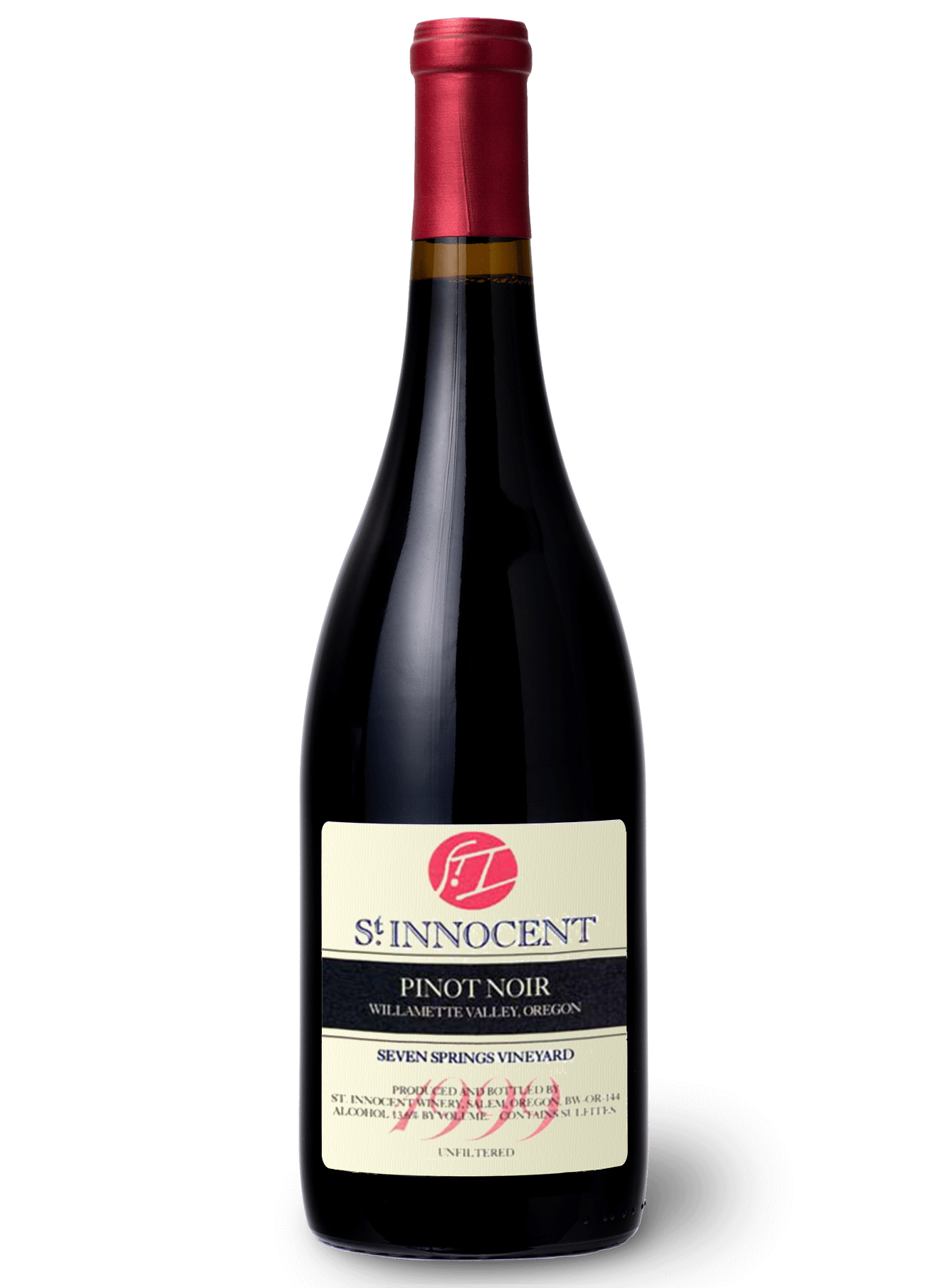 Bottle of 1999 St. Innocent Pinot Noir